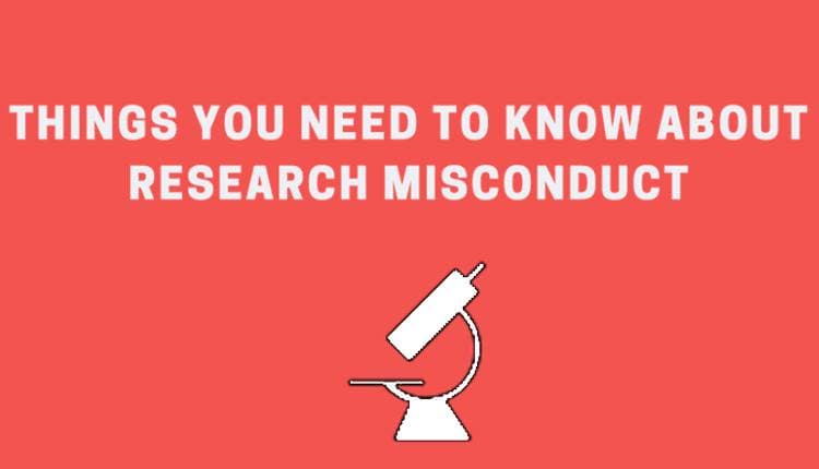 Research Integrity: Focus on research misconduct !