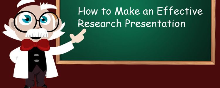 presentation in research meaning