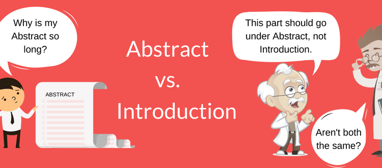 difference between abstract and introduction