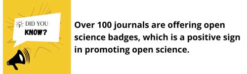 Open Science Badges